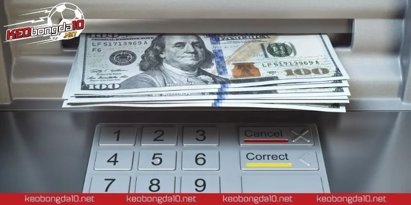 Linh hoạt lựa chọn ngân hàng để rút tiền