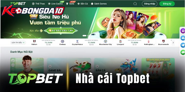 Topbet - Nhà cái chuyên kèo bóng đá uy tín nhất 2026